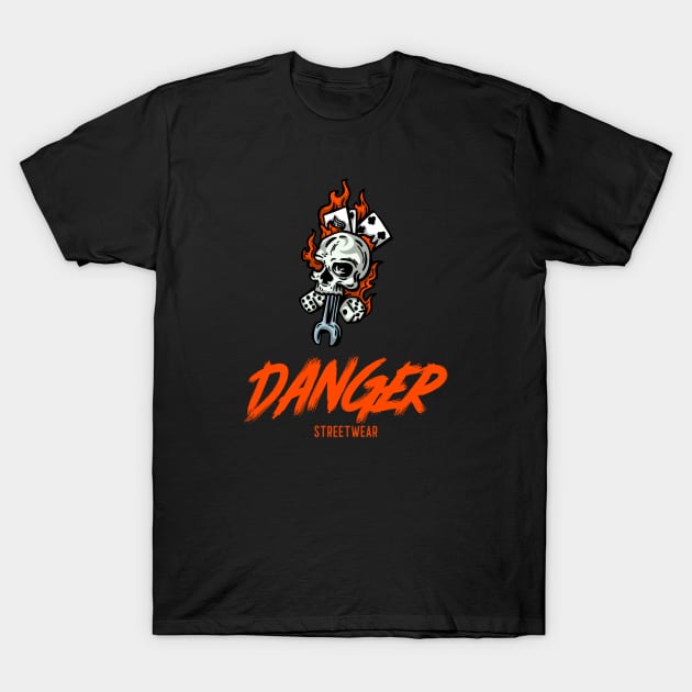 Danger T-Shirt by Milon store